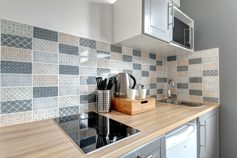 Rénovation d'une cuisine airbnb.