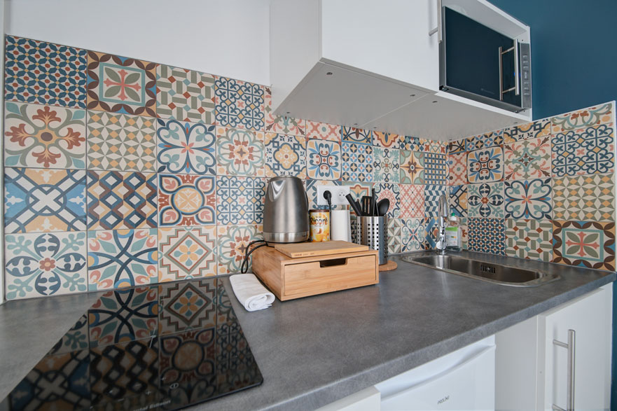 Rénovation de la cuisine d'un appartement à Toulouse.