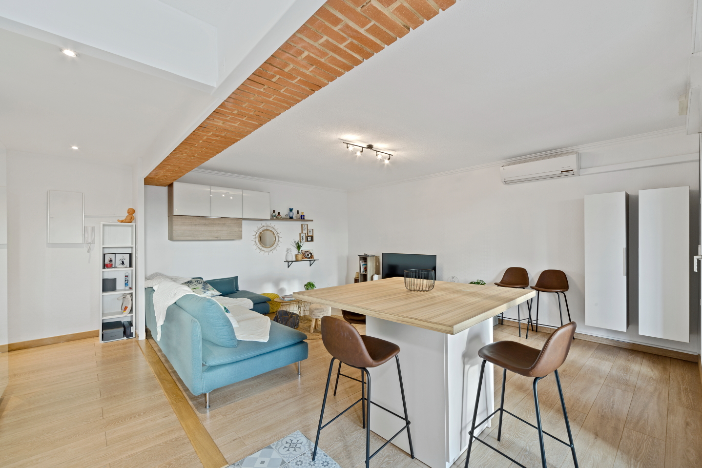 Rénovation du salon d'un appartement à Toulouse