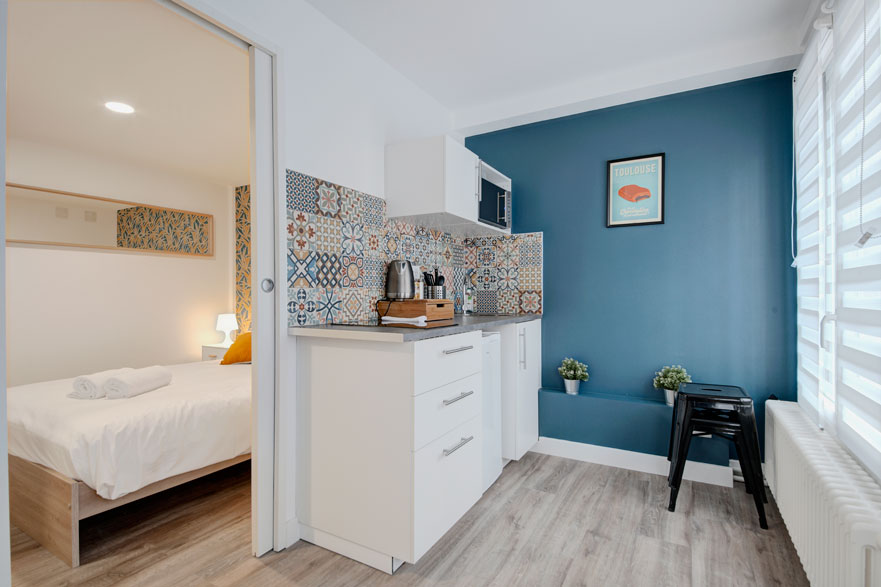 Rénovation et décoration d'un airbnb à Toulouse